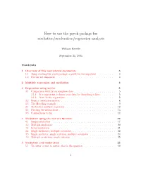 How to Use the Psych Package for Mediation/Moderation/Regression Analysis