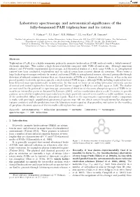 Laboratory Spectroscopy and Astronomical Significance of The