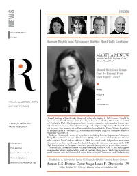 MARTHA MINOW Inside
