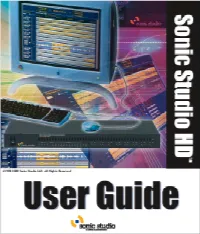 Sonicstudio HD.Book