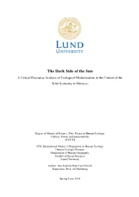 The Dark Side of the Sun Revised
