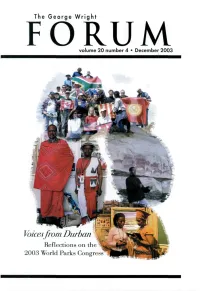 Voices from Durban