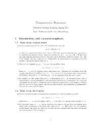 Nonparametric Regression