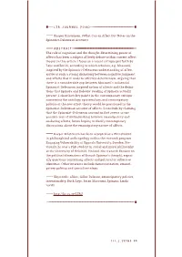 What Can an Affect Do? Notes on the Spinozist-Deleuzean Account«