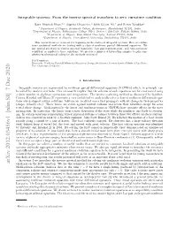 Arxiv:2012.03456V1 [Nlin.SI] 7 Dec 2020 Emphasis on the Kdv Equation
