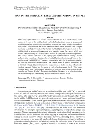 Man-In-The-Middle-Attack: Understanding in Simple Words