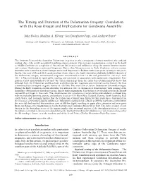 The Timing and Duration of the Delamerian Orogeny: Correlation with the Ross Orogen and Implications for Gondwana Assembly