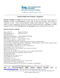 HS-Required-Reading-Assignment