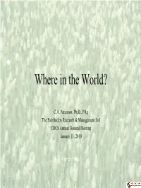 Where in the World?