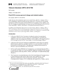 Telecom Decision CRTC 2010-789