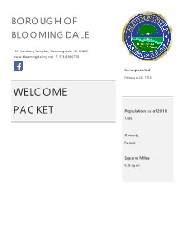 Welcome Packet