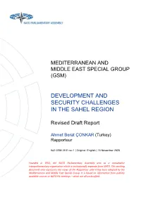 Challenges in the Sahel Region