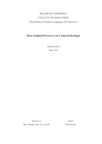 How England Preserves Its Cultural Heritag
