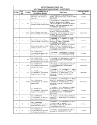 Polling Station List-2021 ENGLISH.Xlsx