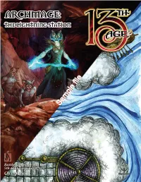 THE LIGHTNING STATION Battle Scenes for 4 to 6 5Th-6Th Level Characters
