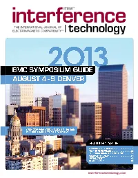 2013 Emc Symposium Guide Denver