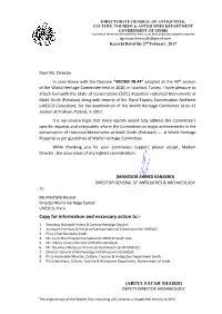 Copy for Information and Necessary Action To:‐