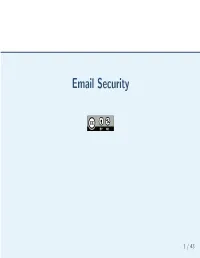 Email Security II