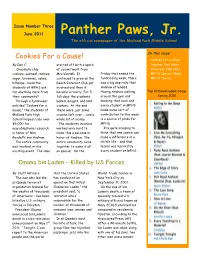 Paws June 2011 Initials