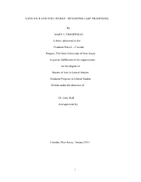I VATICAN II and the LITURGY