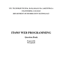 IT6503-Web-Programmi