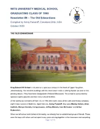 Med Class of 1960 Newsletter 6