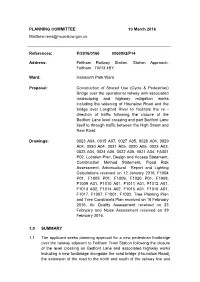 Feltham Bridge Com Rep, Item 107. PDF 385 KB