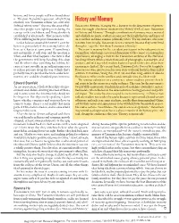 History and Memory Resolved, Was “Economic Reform: Yes, a Lot of It