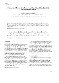 Notes on the Chrysopidae (Neuroptera) Fauna of Ardahan, I¤D