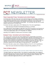PCT NEWSLETTER 2021 Collection