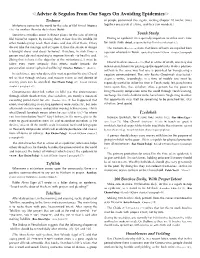 Advice & Segulos from Our Sages on Avoiding Epidemics