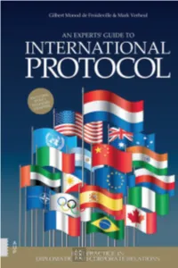 An Experts' Guide to International Protocol