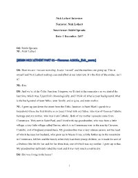 [BEGIN NICK LETHERT PART 01—Filename: A1005a EML Mmtc]