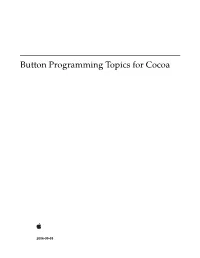 Button Programming Topics for Cocoa