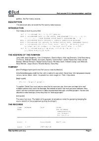 Name Description Introduction the Keepers of The