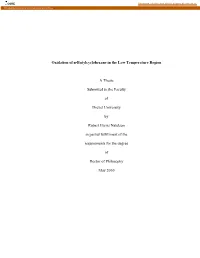 Oxidation of N-Butylcyclohexane in the Low Temperature Region