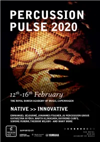 Percussion Pulse 2020