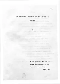 AN EMPIRICIST TRADITION on the SUBJECT of MIRACLES By