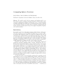 Computing Sphere Eversions