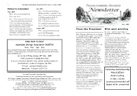 June 2005 Taroona Community Association Newsletter June 2005 1 1 Dates to Remember July 2005