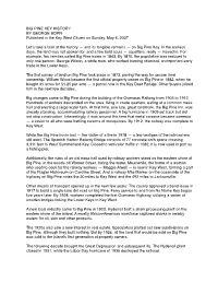 BIG PINE KEY HISTORY by GEORGE BORN Published in the Key West Citizen on Sunday, May 6, 2007