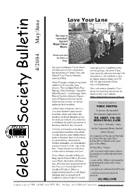 Glebe Society Bulletin 2004 Issue 04