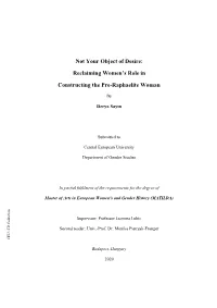 Reclaiming Women's Role in Constructing the Pre-Raphaelite