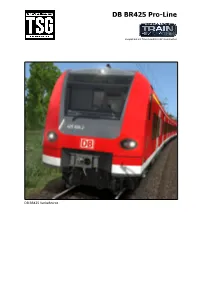 DB BR425 Pro-Line