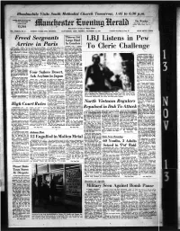 LBJ Listens Pew to Cleric Challenge
