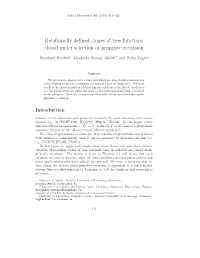 Relationally Defined Clones of Tree Functions Closed Under Selection Or