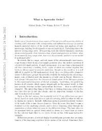 Arxiv:Math/0203252V1
