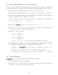 6 Single Sample Methods for a Location Parameter