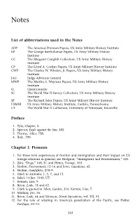 List of Abbreviations Used in the Notes Preface Chapter 1: Pioneers