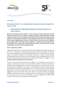 Swiss Space Systems – S3 Is Strengthening Its Network of Partners Towards First Launch in 2018
